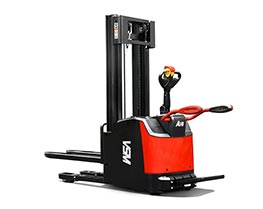 1.2-1.6T  Stand-on Pallet Stacker With Initial Lift